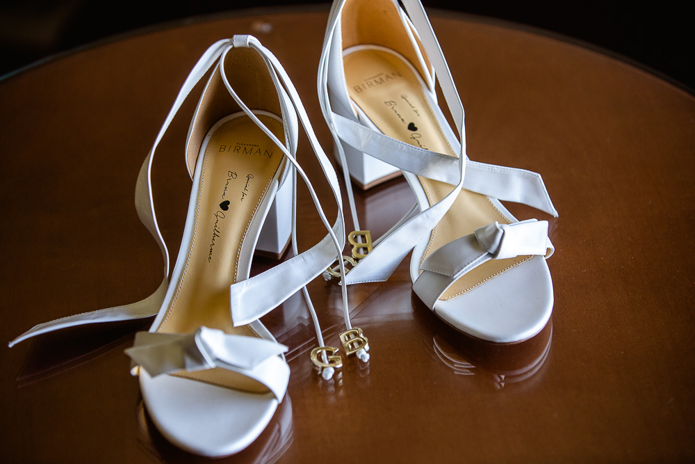 sapatos da noiva para seu casamento